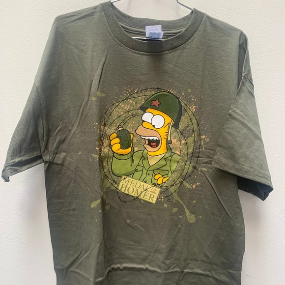 The Simpsons Medal of Homer T-Shirt - Picture 1 of 1